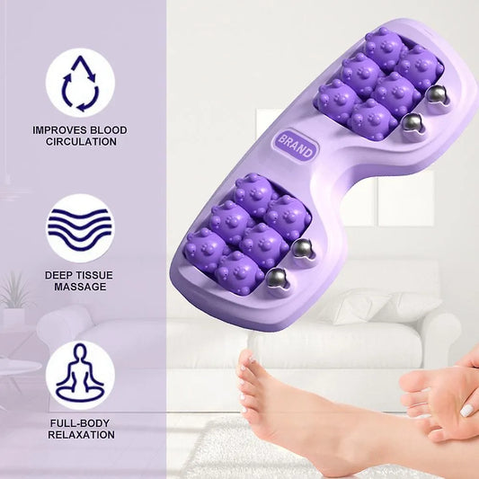Roller Manual Foot Massager – Body Stress Buster & Accupressure Point Device for Foot & Leg Pain Relief.