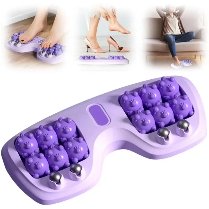 Roller Manual Foot Massager – Body Stress Buster & Accupressure Point Device for Foot & Leg Pain Relief.