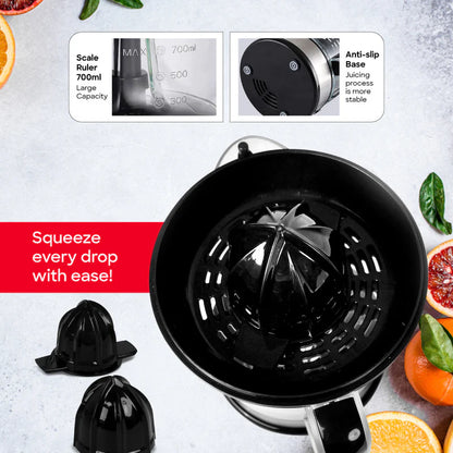 Sanford - Adjustable Pulp Citrus Juicer.