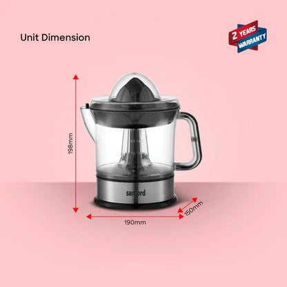 Sanford - Adjustable Pulp Citrus Juicer.
