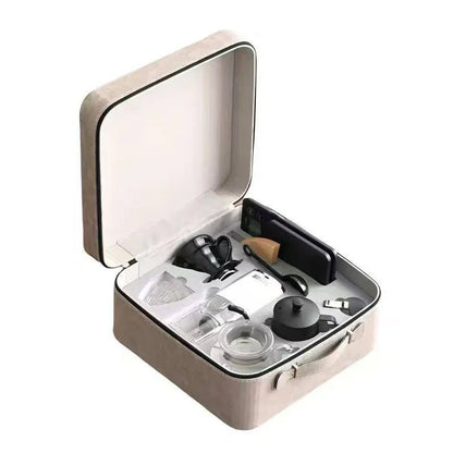 Portable Coffee Brewing Travel Kit ©.
