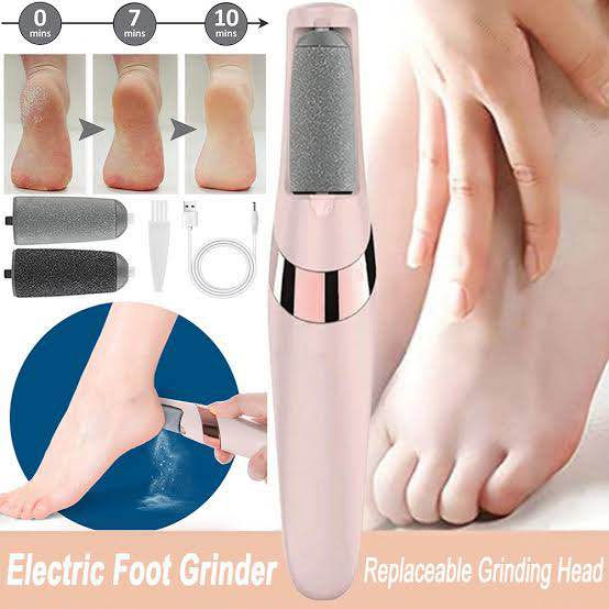 Rechargeable Electric Pedi Foot Filer Effective Callus Remover For Soft Smooth Feet.