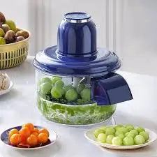 Automatic rechargeable fruit peeler machine.