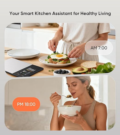 Smart Kitchen Scale for Perfect Cooking.