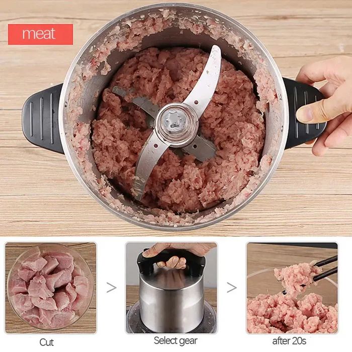 Stainless Steel Food Chopper.