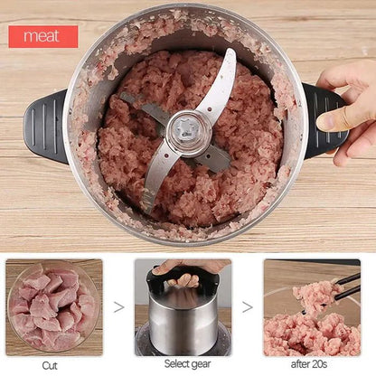 Stainless Steel Food Chopper.