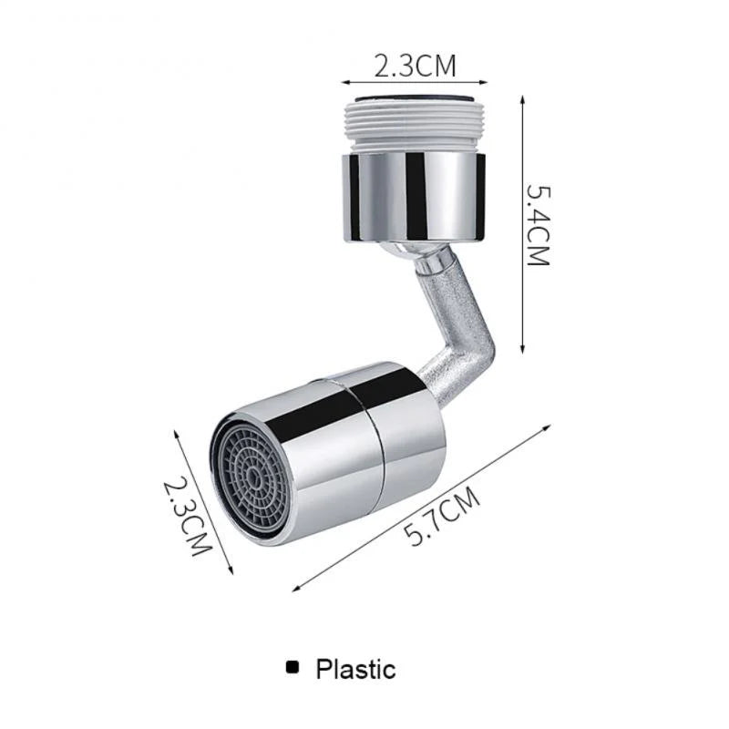 Splash-proof Outer Joint Swivel Faucet.