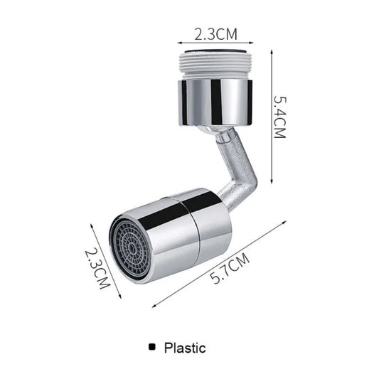 Splash-proof Outer Joint Swivel Faucet.