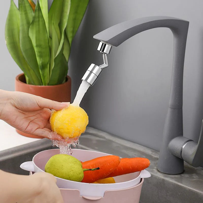 Splash-proof Outer Joint Swivel Faucet.